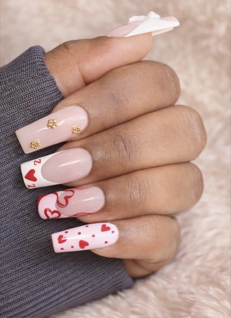 Romantic nails